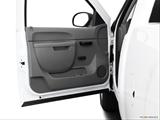  Inside of driver's side open door, window open photo